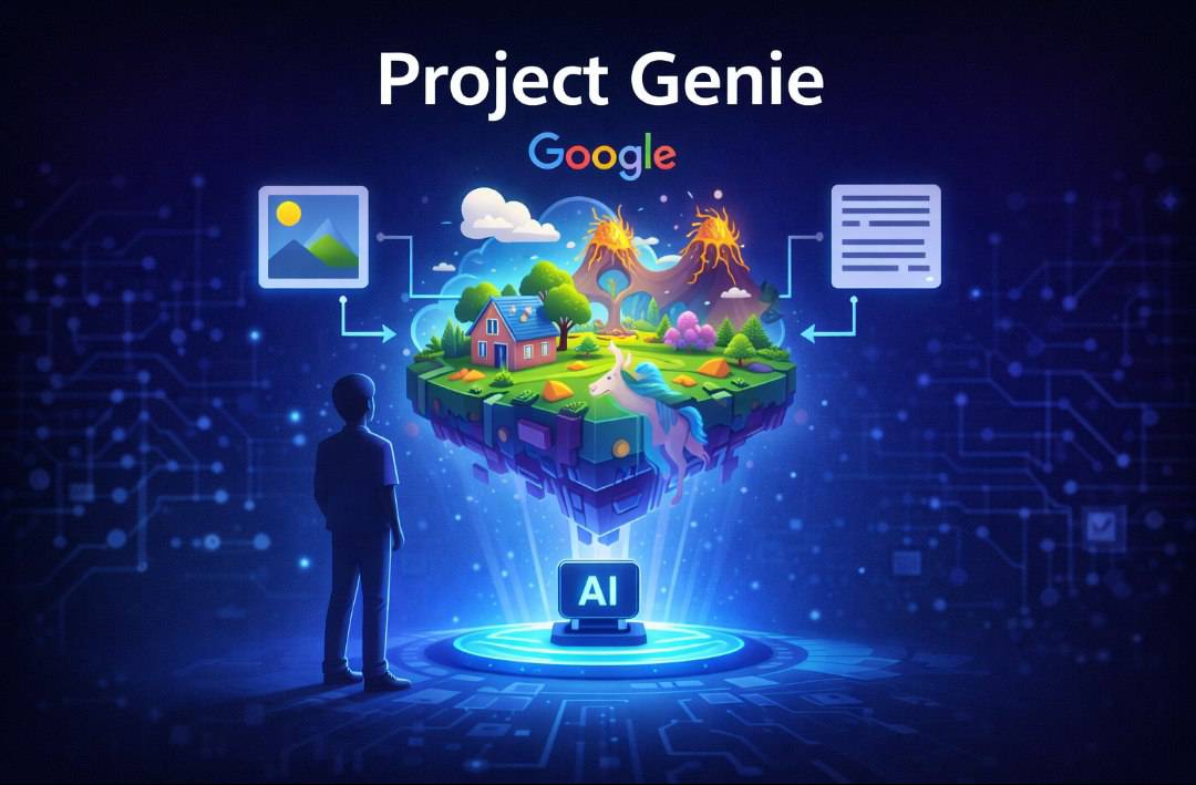Project Genie گوگل چیست؟ نگاهی نزدیک به ابزار جدید ساخت جهان‌های تعاملی با هوش مصنوعی