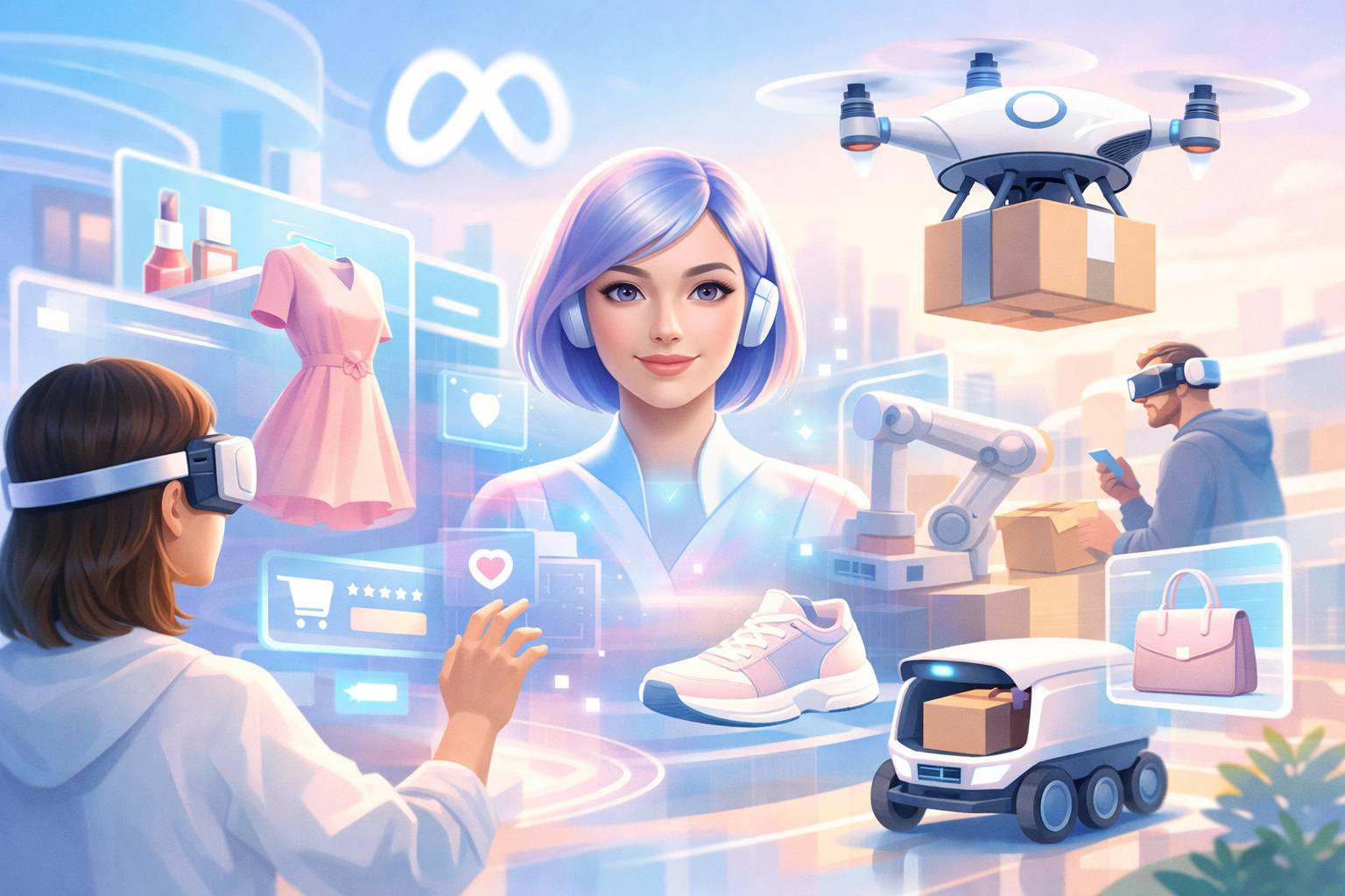 متا در سال ۲۰۲۶ چگونه تجارت آنلاین را با هوش مصنوعی متحول می‌کند؟ | گزارش کامل از ابزارهای AI تجاری، Agentic Shopping و استراتژی جدید Meta