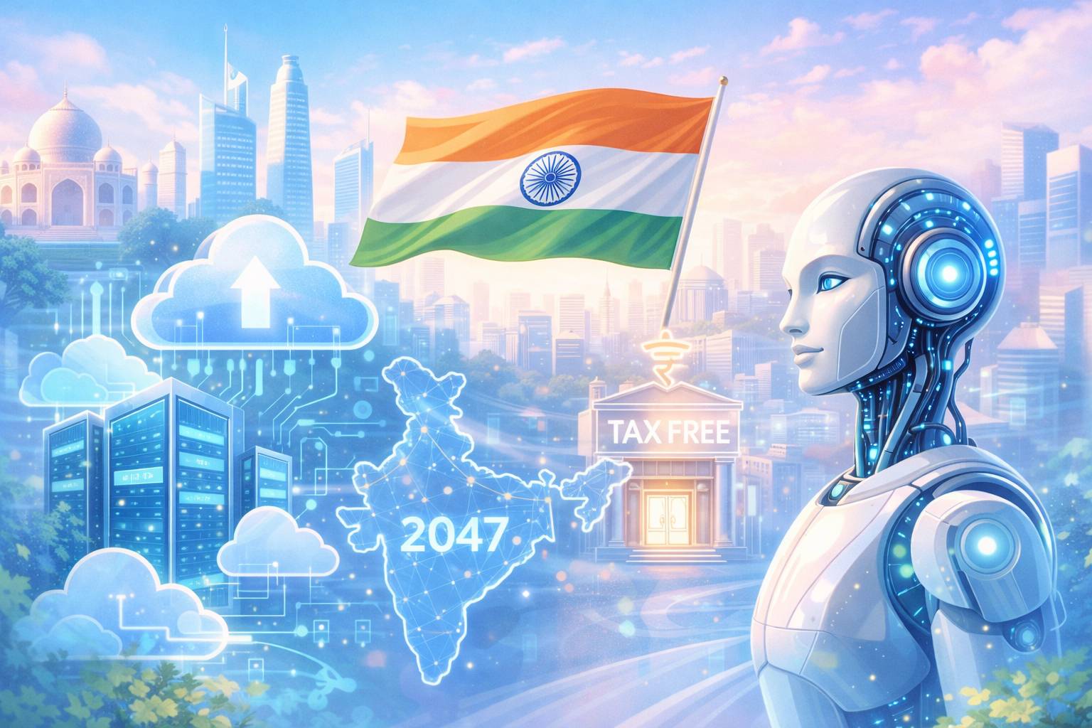 هند با معافیت مالیاتی تا سال ۲۰۴۷ به‌دنبال تبدیل‌شدن به قطب جهانی هوش مصنوعی و رایانش ابری